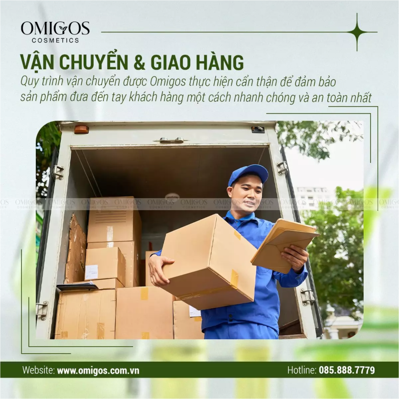 Công ty sản xuất mỹ phẩm theo yêu cầu trọn gói Omigos