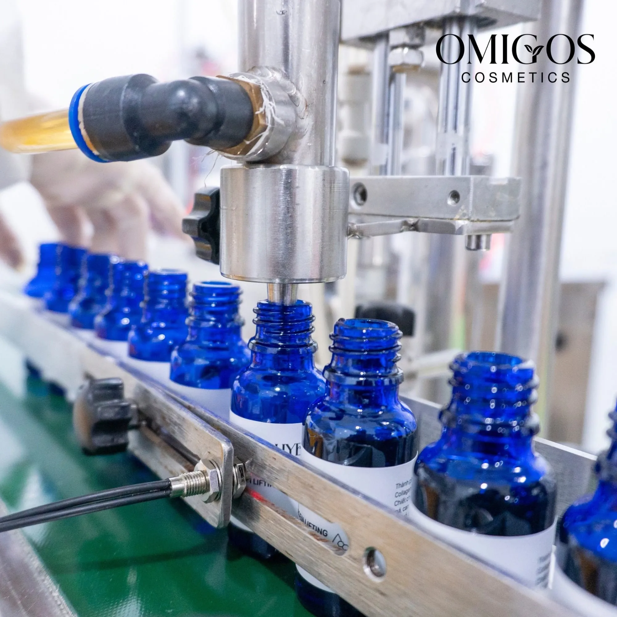 Mô hình gia công mỹ phẩm 4.0 tại Omigos