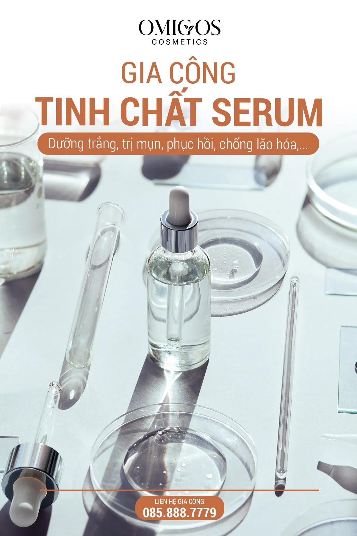 Gia công Serum dưỡng da