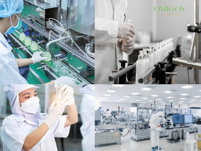 Các thiết bị máy móc, dây chuyền sản xuất hiện đại