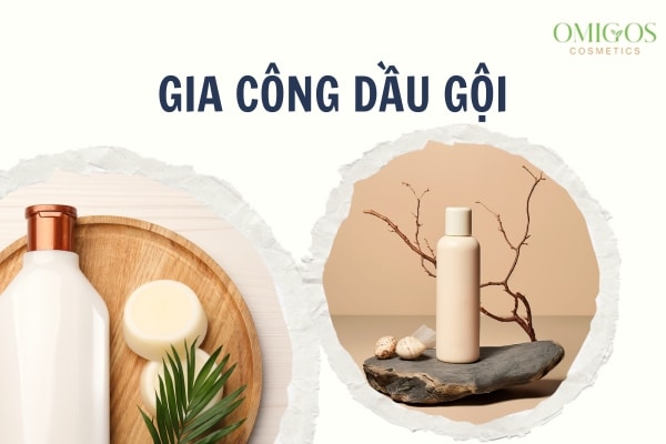 Gia công dầu gội thảo dược độc quyền trọn gói tại Omigos