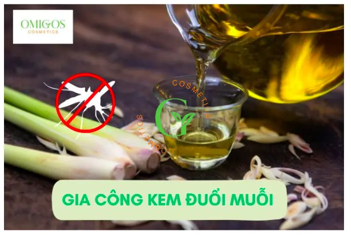 Gia công kem đuổi muỗi chống muỗi đốt hiệu quả