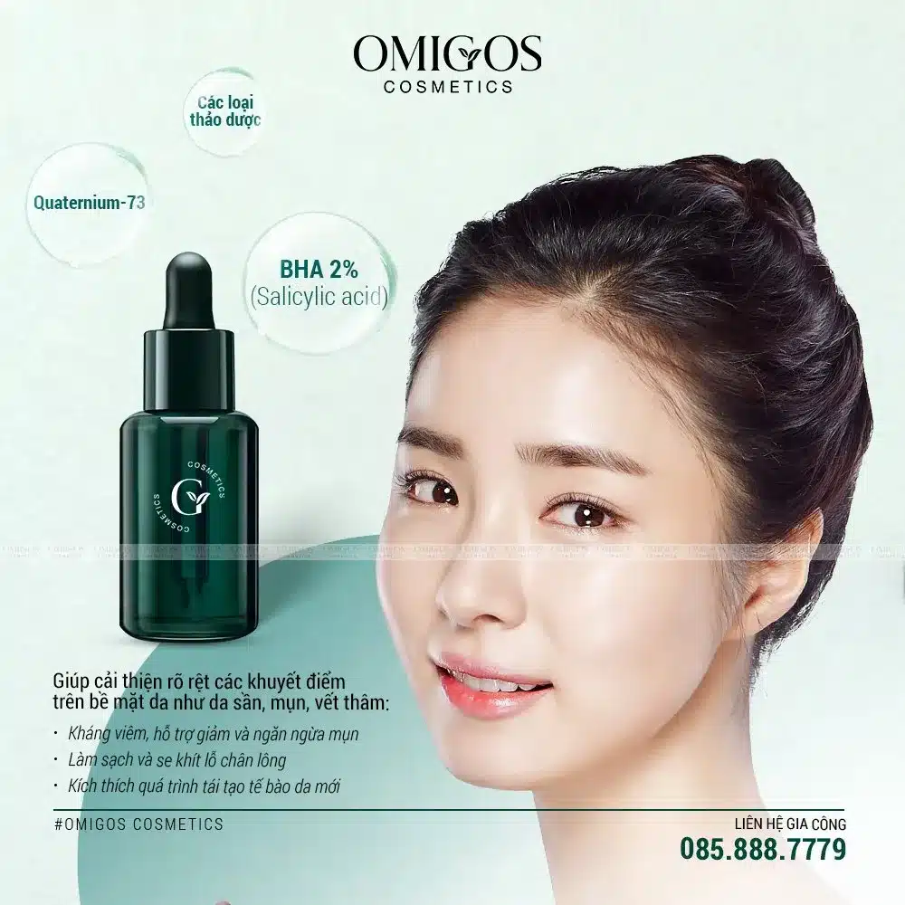 gia công serum dưỡng da