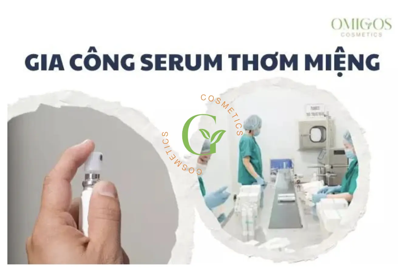 Gia công serum thơm miệng