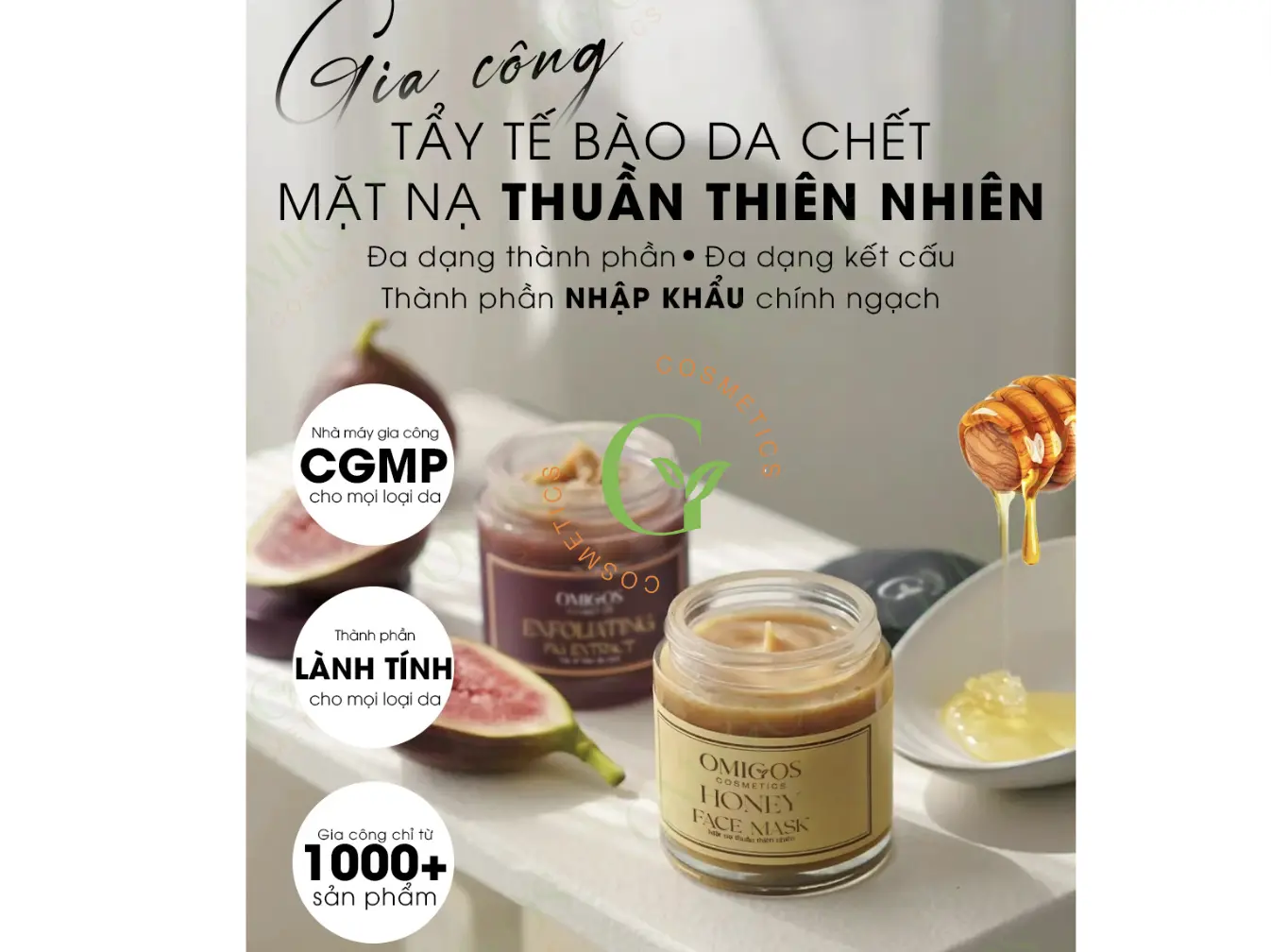 Gia công tẩy tế bào chết uy tín nhất hiện nay