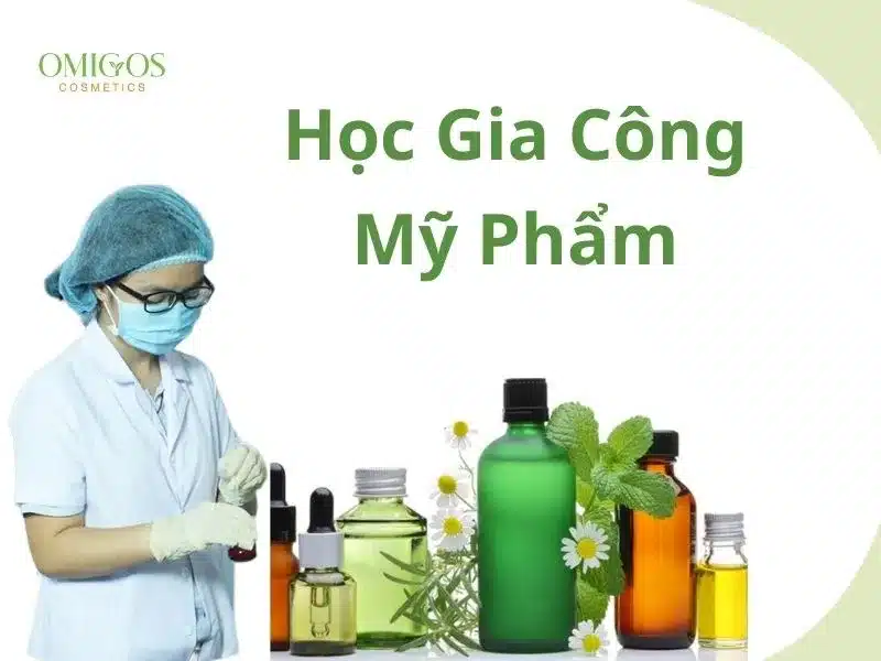 Học gia công mỹ phẩm