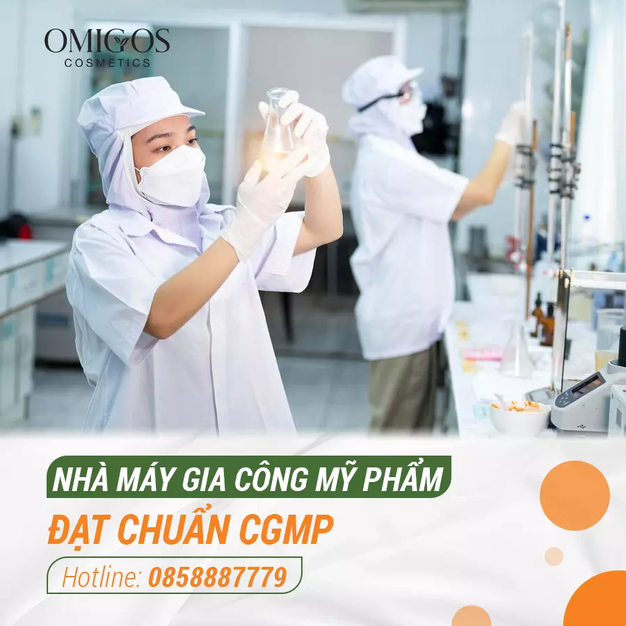 Nhà máy gia công mỹ phẩm đạt chuẩn cGMP