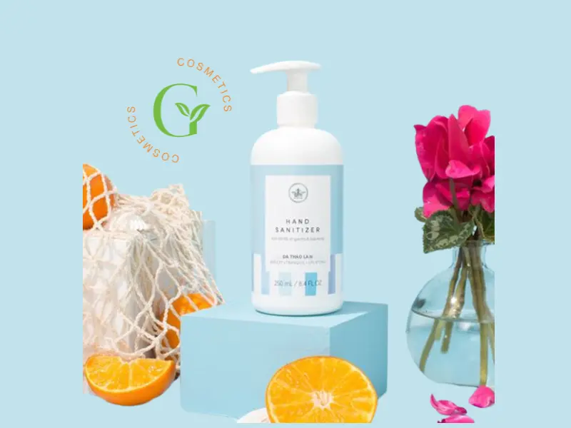 Gia công gel rửa tay khô sát khuẩn an toàn cho da tay và da nhạy cảm