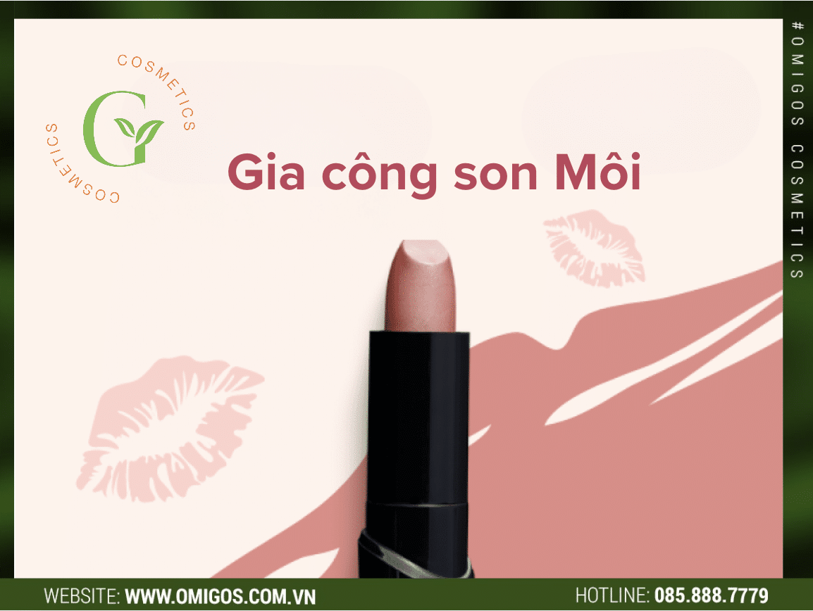 Gia công son môi trọn gói