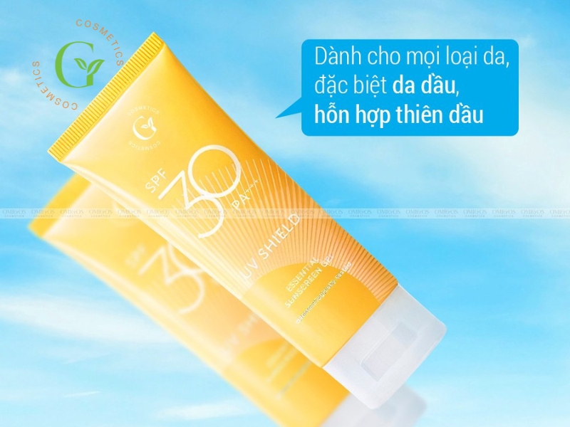 Chai lọ mỹ phẩm kem chống nắng
