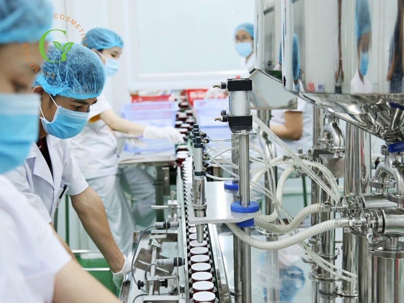 Xưởng sản xuất mỹ phẩm Hàn Quốc chất lượng VNCOS