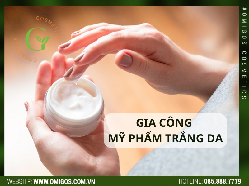 Gia công mỹ phẩm trắng da tại Omigos