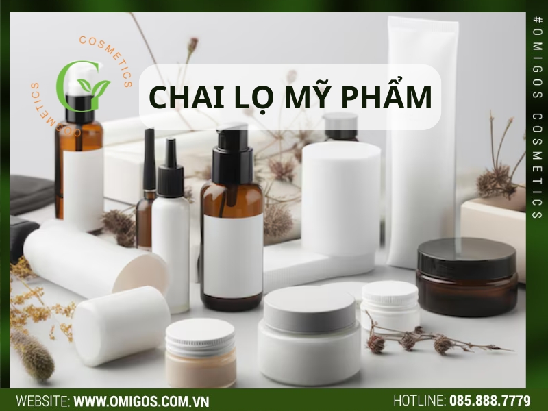 Tầm quan trọng của chai lọ mỹ phẩm? Các mẫu chai lọ mỹ phẩm đẹp, kiểu dáng sang trọng