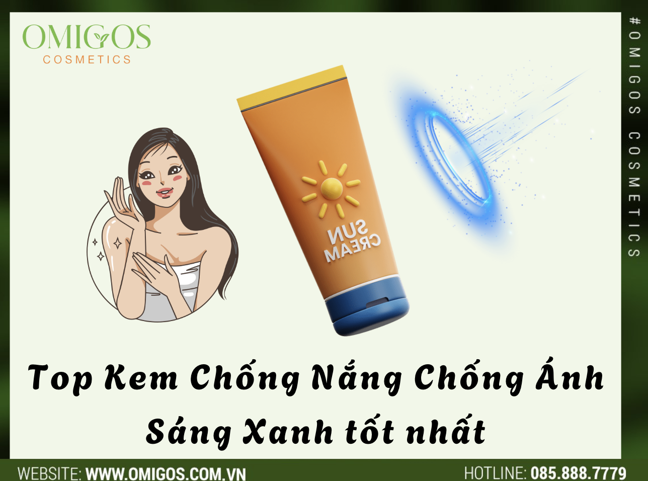 Kem chống nắng chống ánh sáng xanh là gì?