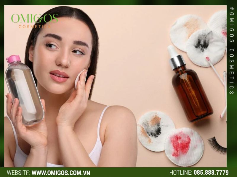 Sai lầm khi tẩy trang