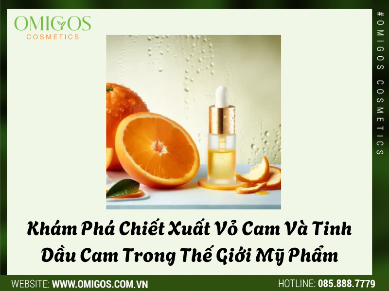 Khám Phá Chiết Xuất Vỏ Cam Và Tinh Dầu Cam Trong Thế Giới Mỹ Phẩm