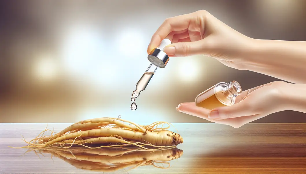Rễ nhân sâm tươi mới thu hoạch là nguyên liệu nền tảng của cao chiết sâm