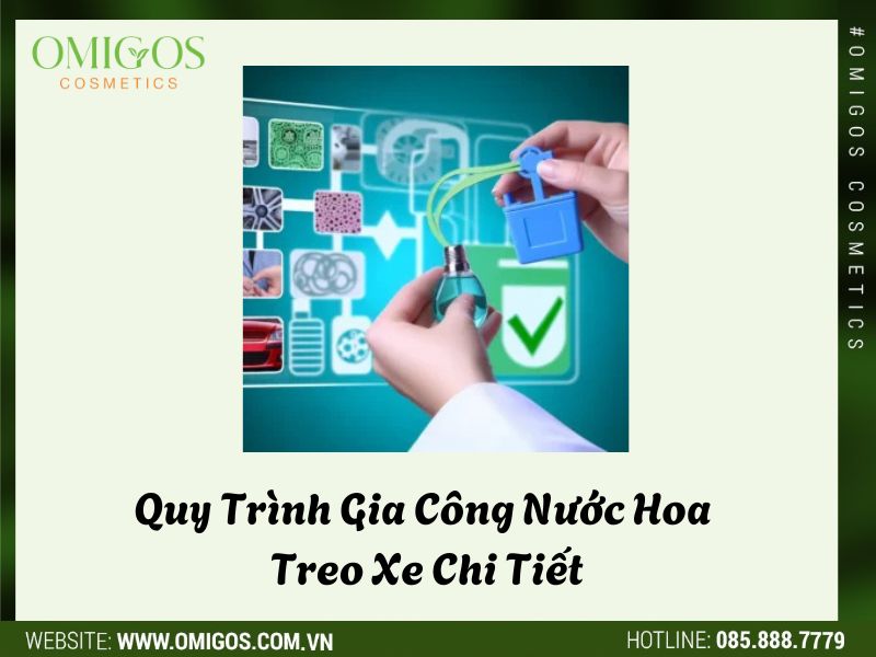 Tận Mắt Khám Phá: Quy Trình Gia Công Nước Hoa Treo Xe Chi Tiết