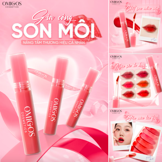 Omigos có nhiều bảng màu đa dạng mang đến sự xu hướng