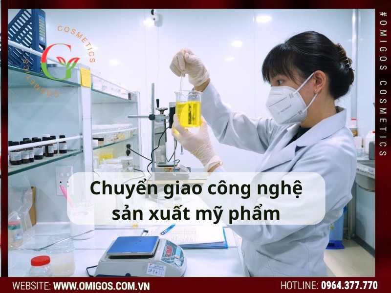 Chuyển giao công nghệ sản xuất mỹ phẩm là gì? Quy trình và một số lưu ý