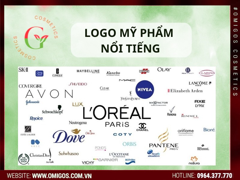 Top 15 logo mỹ phẩm nổi tiếng trên thế giới