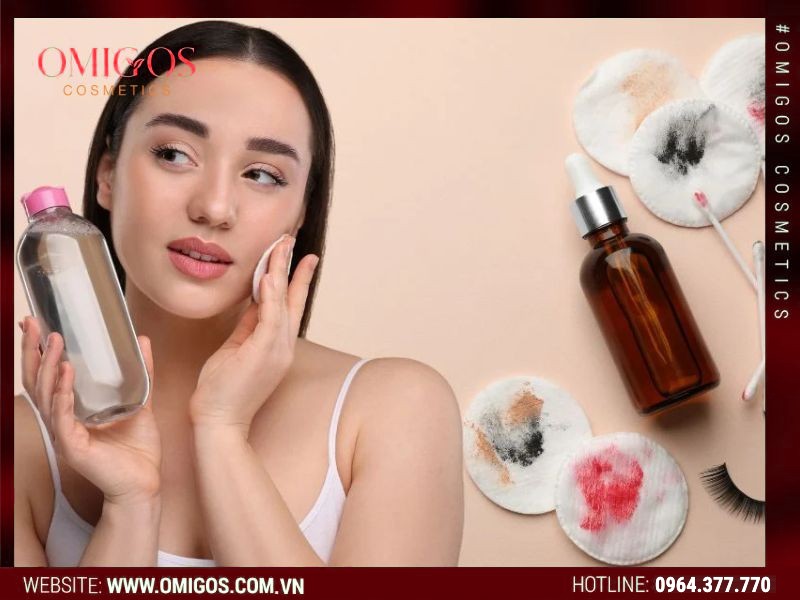 Sai lầm khi tẩy trang